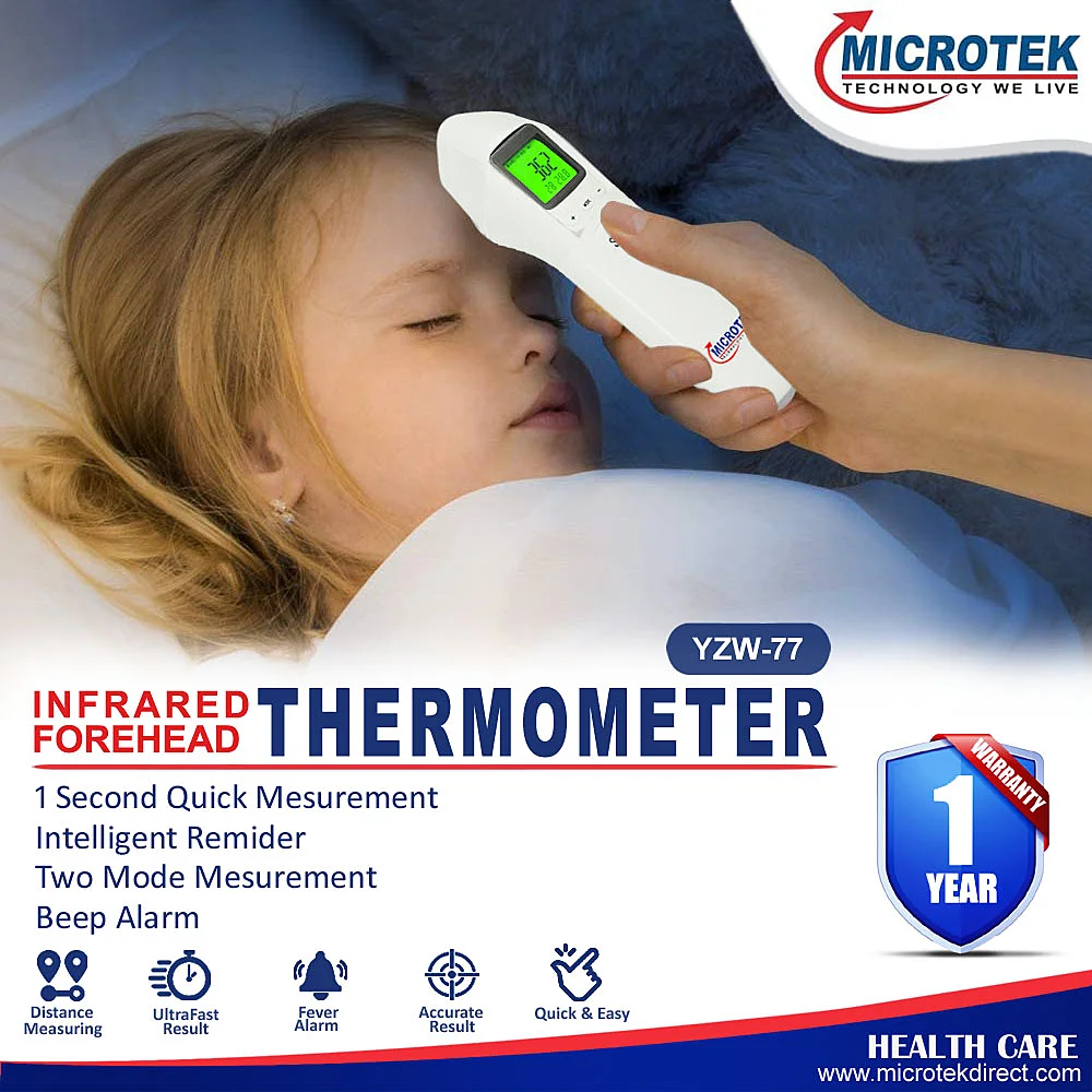 INFRARED FOREHEAD THERMOMETER YZM-77