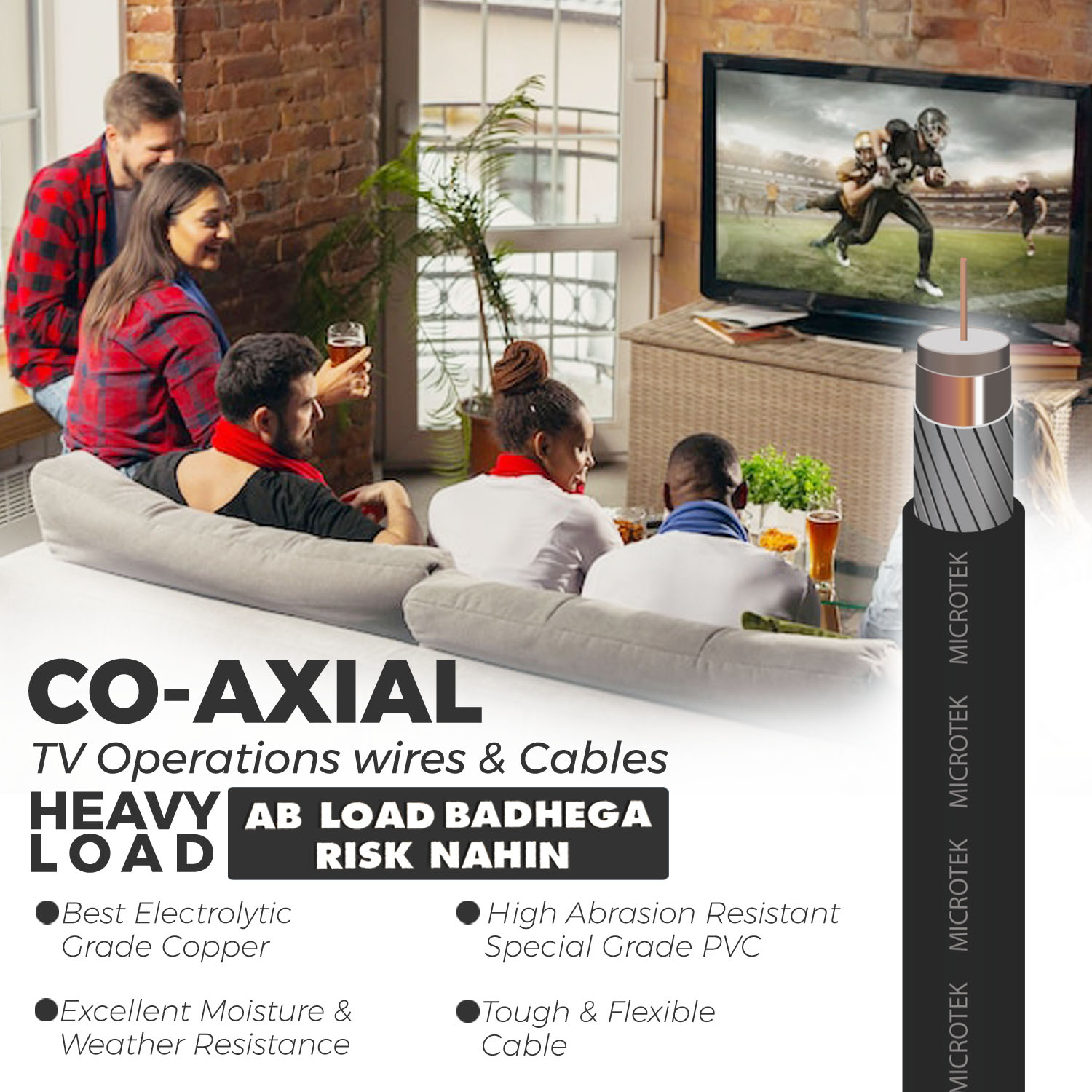 Co-Axial TV Cables