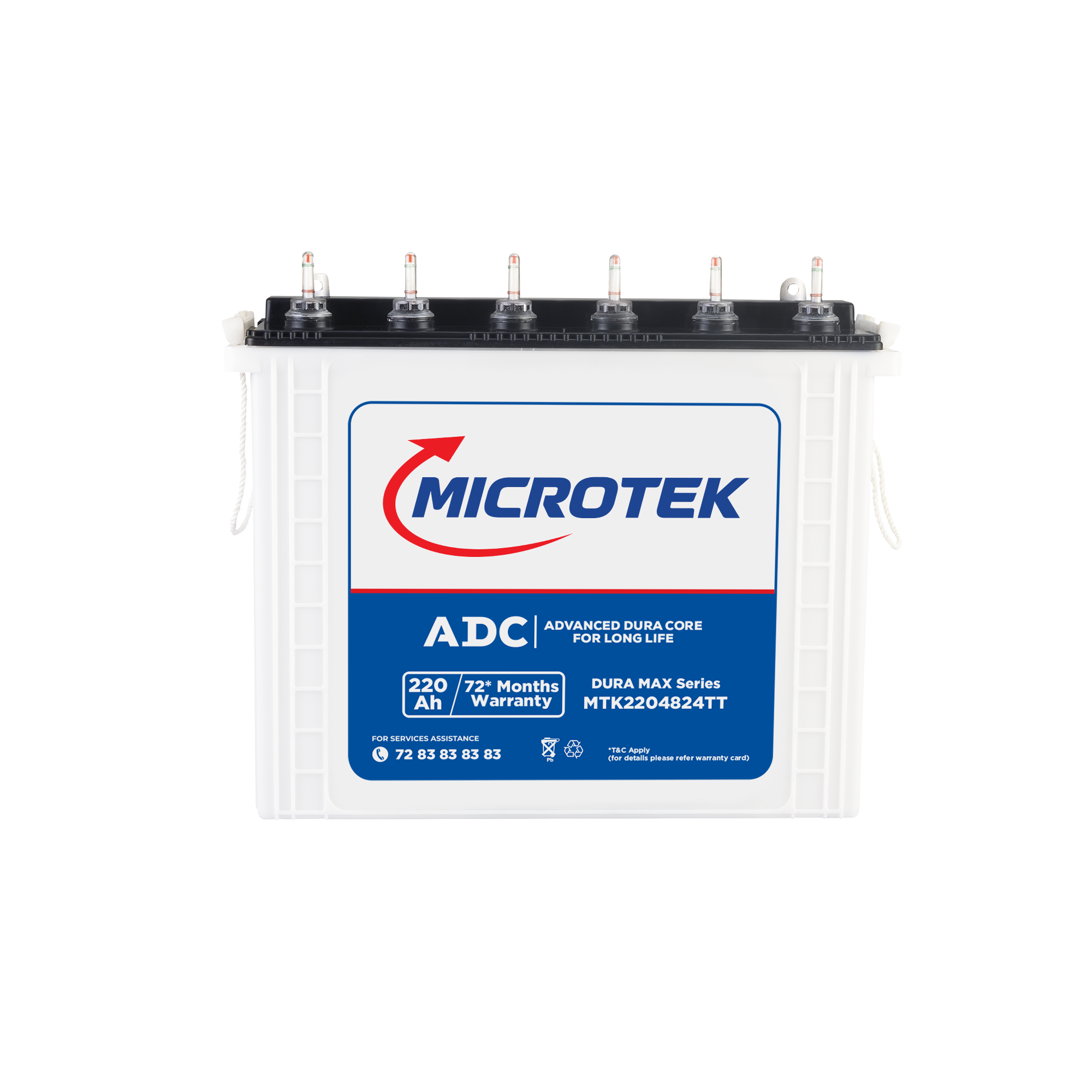 Microtek Dura MAX MTK2204824TT 220Ah/12V